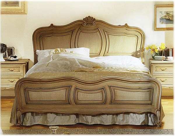 Кровать ANGELO CAPPELLINI  BEDROOMS Strauss 7107/19 - 21 фабрика ANGELO CAPPELLINI из Италии. Фото №1