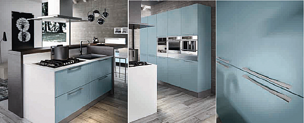 Кухня HOME CUCINE color matt_13 фабрика HOME CUCINE из Италии. Фото №4