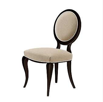 Стул из массива дерева с мягкой обивкой DECORA ( LCI STILE) N032L фабрика DECORA ( LCI STILE) из Италии