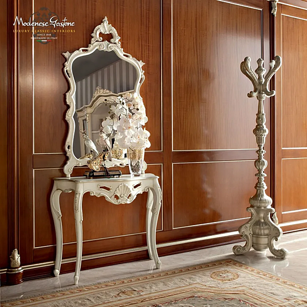 Прямоугольный консольный стол из дерева MODENESE GASTONE 13642 фабрика MODENESE GASTONE из Италии. Фото №2