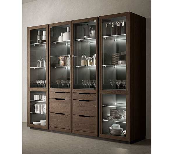Кухня с островом из дерева LUBE CUCINE Flavour 11 фабрика LUBE CUCINE из Италии. Фото №5