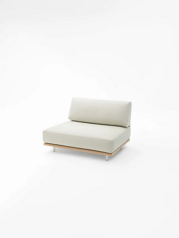 Секционный диван с мягкой спинкой из ткани PAOLA LENTI Harbour B178BS+B178DA+B178BD фабрика PAOLA LENTI из Италии. Фото №15