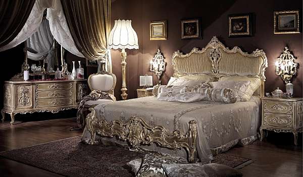 Кровать ASNAGHI INTERIORS PC7011 фабрика ASNAGHI INTERIORS из Италии. Фото №1