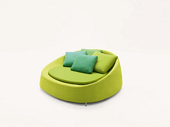 Кресло с подлокотниками из веревки PAOLA LENTI Afra B38B
