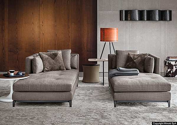 Кушетка MINOTTI Andersen Paolina and Daybed фабрика Minotti из Италии. Фото №5