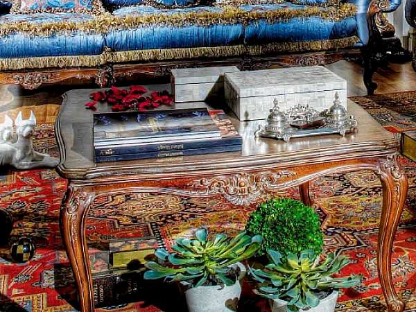 Стол журнальный ASNAGHI INTERIORS GD2504 фабрика ASNAGHI INTERIORS из Италии. Фото №2