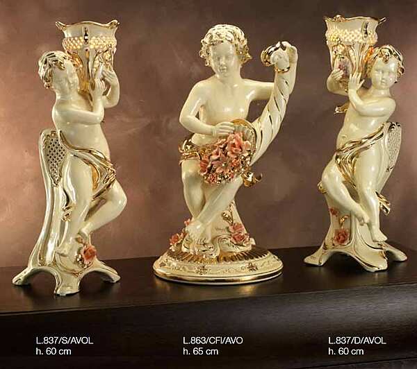 Скульптура LORENZON Arte e Ceramica L.863/CFI/AVO фабрика LORENZON (F.LLI LORENZON) из Италии. Фото №1