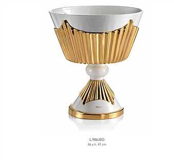 Ваза LORENZON Gem L.986/BO фабрика LORENZON (F.LLI LORENZON) из Италии