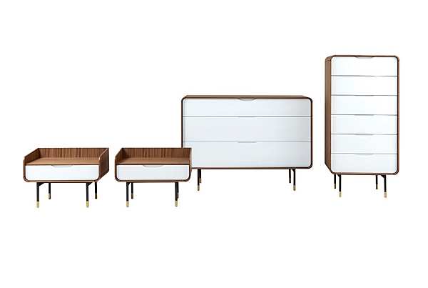 Тумбочка TONIN CASA Modern Collection OPERA NIGHT 6500 фабрика TONIN CASA из Италии. Фото №3