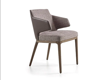 Кресло с подлокотниками из ткани Frigerio Amanda 17911F фабрика Frigerio из Италии