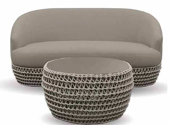 Диван из металла и гилрофуглой резины ARREX 1824/11 фабрика ARREX из Италии. Фото №1