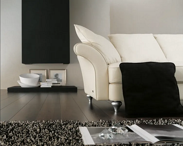 Диван с мягкой спинкой из ткани MitoHome Eudora фабрика MitoHome из Италии. Фото №4