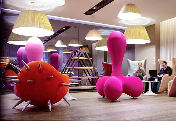 Кресло DOMINGO SALOTTI Bomb фабрика ADRENALINA из Италии. Фото №6