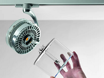 Светильник трековый LED из алюминия с настраиваемой белой температурой Artemide Cata M057783