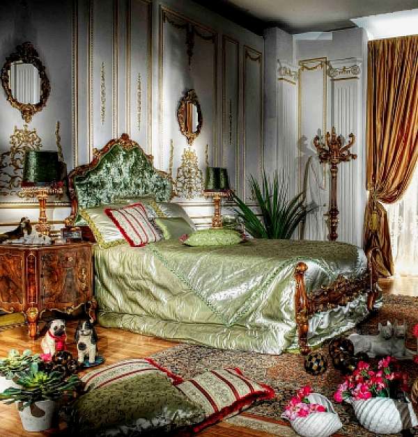 Кровать ASNAGHI INTERIORS GD2701 фабрика ASNAGHI INTERIORS из Италии. Фото №3