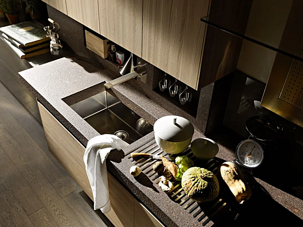 Кухня с фасадами из ели VALCUCINE  Artematica Tactil фабрика VALCUCINE из Италии. Фото №11