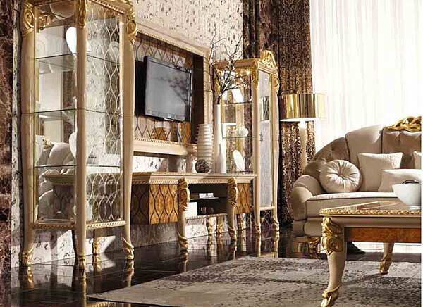 Рама под TV из дерева A.R.ARREDAMENTI  SRL Harmony 354/B фабрика A.R.ARREDAMENTI SRL из Италии. Фото №3