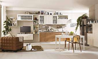 Кухня ARRIMOBILI abete sfibrato sale фабрика ARRIMOBILI из Италии