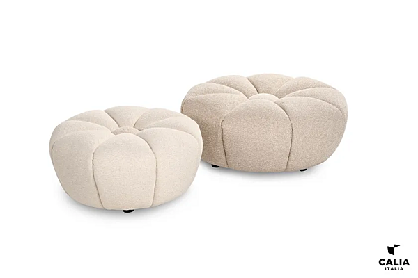 Диван с обитой спинкой на три места из ткани DAISY Calia Italia PREMIUM 1209 фабрика Calia Italia из Италии. Фото №5