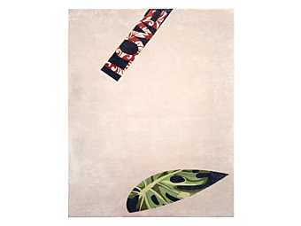 Коврик из бамбукового волокна ручной работы ERBA ITALIA Pink