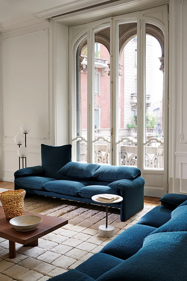 Круглый кофейный стол из дерева CASSINA 194  9 фабрика CASSINA из Италии. Фото №3