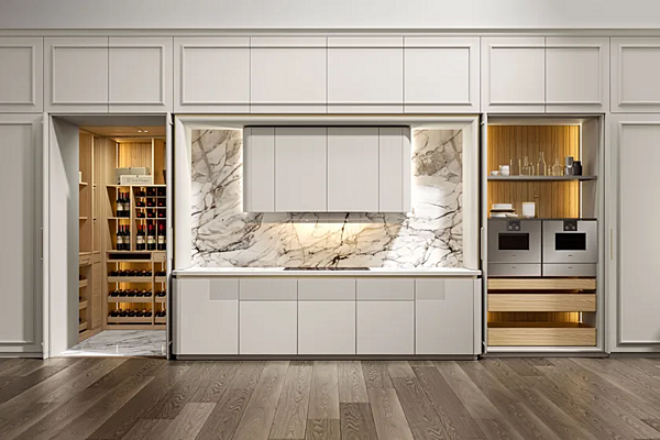 Кухня из дерева с островом.0 Old Line Radha 2 фабрика Oldline из Италии. Фото №6