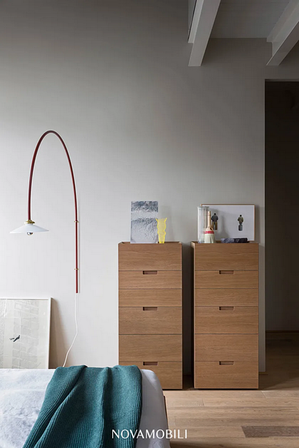 Комод из дерева NOVAMOBILI Quarantacinque  фабрика NOVAMOBILI из Италии. Фото №2