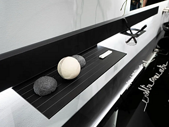 Полка для ванной из анодированного алюминия ARTELINEA BARRE фабрика ARTELINEA из Италии