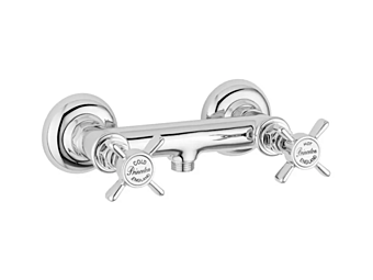 Встраиваемый душевой кран из стали с двумя отверстиями Princeton Gaia Mobili фабрика GAIA из Италии