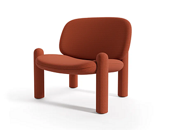 Кресло с обивкой из ткани Driade Tottori фабрика Driade из Италии