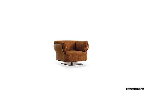Кресло MINOTTI Saki nendo фабрика Minotti из Италии. Фото №1