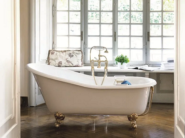 Чугунная ванна на ножках Jasmine Gentry Home фабрика Gentry Home из Италии. Фото №2