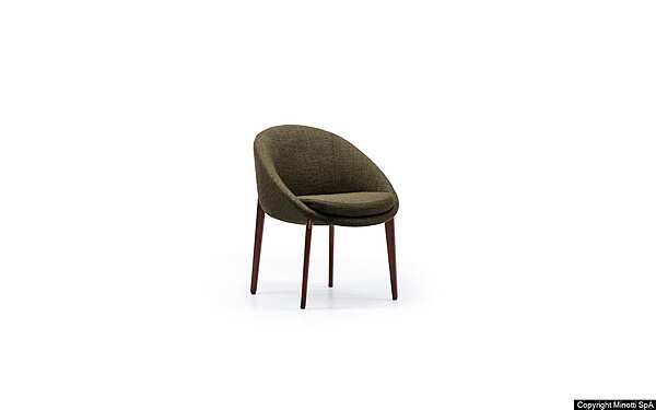 Стул MINOTTI Lido "Dining"  фабрика Minotti из Италии. Фото №1
