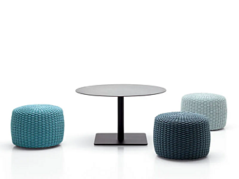 Кофейный столик круглой формы с высотой регулируемой PAOLA LENTI Giro B58E