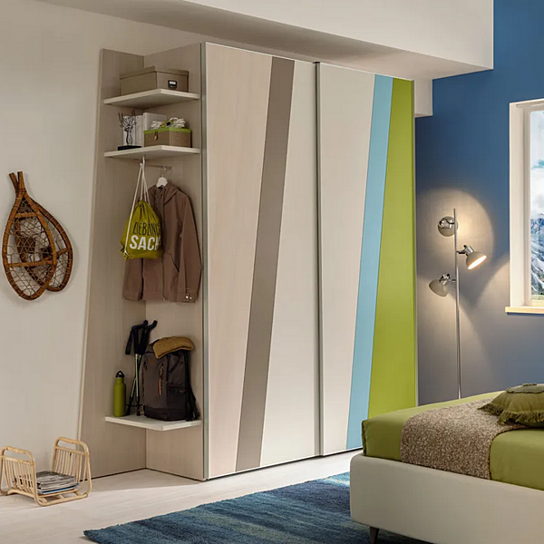 Комплект мебели для подростковой спальни MORETTI COMPACT YC314 фабрика MORETTI  COMPACT из Италии. Фото №2
