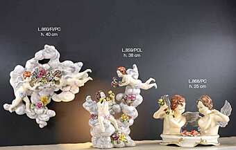 Скульптура LORENZON Arte e Ceramica L.860/FI/PC Скульптура LORENZON Arte e Ceramica L.860/FI/PC фабрика LORENZON (F.LLI LORENZON) из Италии
