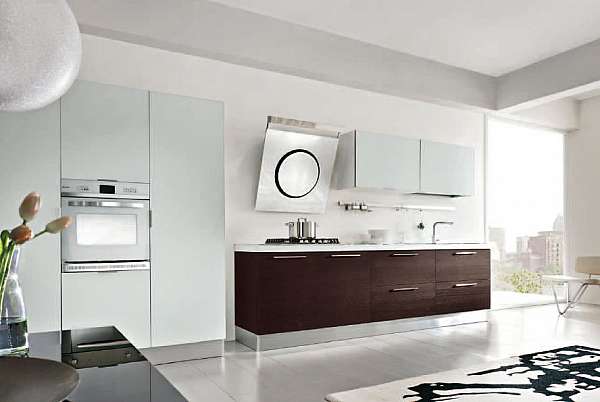 Кухня HOME CUCINE frontali wengè фабрика HOME CUCINE из Италии. Фото №3