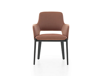 Кресло с подлокотниками из обитой ткани Devon Molteni & C фабрика Molteni & C.(+VITRA) из Италии