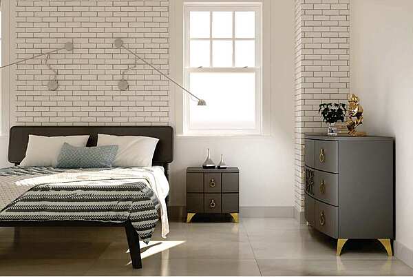 Кровать из массива дерева BELLUTTI E1114 фабрика BELLUTTI из Италии. Фото №2