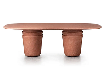 Прямоугольный стол из глины Gervasoni  Kasane 33 фабрика Gervasoni из Италии