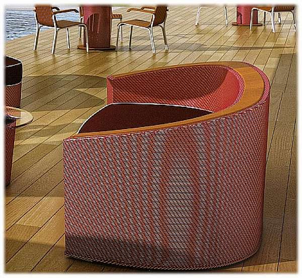 Кресло LOOM ITALIA AE51 фабрика LOOM ITALIA из Италии. Фото №1