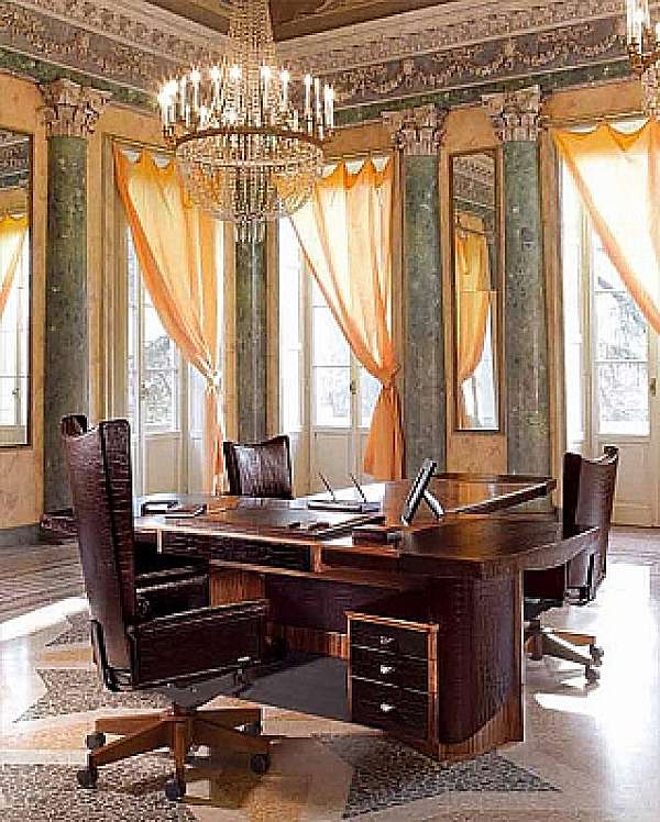 Элитный письменный стол MASCHERONI PLANET TABLES фабрика MASCHERONI из Италии. Фото №1