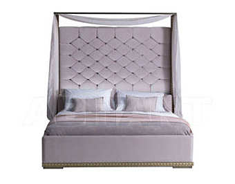 Кровать ANGELO CAPPELLINI ALLURE 34200/18 Кровать ANGELO CAPPELLINI ALLURE 34200/18 фабрика ANGELO CAPPELLINI из Италии