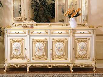 Сторонний шкаф из массива дерева с дверцами FRATELLI RADICE 283 фабрика FRATELLI RADICE из Италии