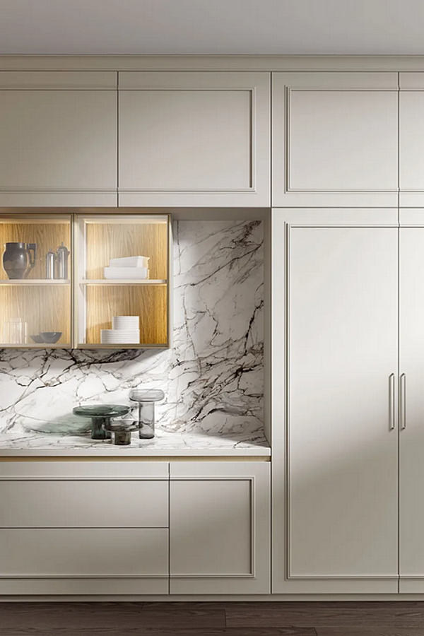 Кухня из дерева с островом.0 Old Line Radha 2 фабрика Oldline из Италии. Фото №4