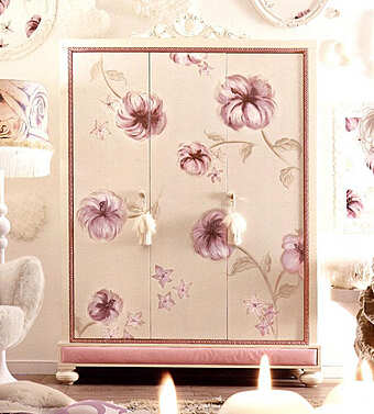 Шкаф ALTA MODA  Girl and Boy 800/13/IMB/C laccato/lacquered