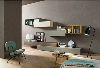 Стенка SANGIACOMO L6C04 Стенка SANGIACOMO L6C04 фабрика SANGIACOMO из Италии