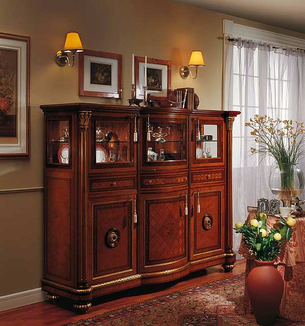 Буфет 3-дверный MARZORATI SENATOR 1 CREDENZA 3 ANTE фабрика MARZORATI из Италии. Фото №1