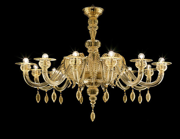 Люстра Barovier&Toso Fez 5602/12 фабрика Barovier&Toso из Италии. Фото №1