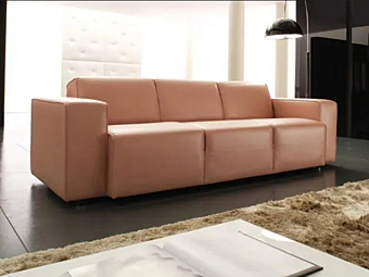 Диван на три места с мягкой спинкой из ткани MitoHome Aramis фабрика MitoHome из Италии